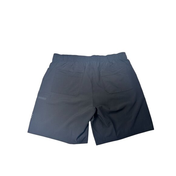Trunks Surf & Swim Men's XXL Black 9"‎ Stretch Pull-On Cargo Shorts With Pockets - Picture 9 of 9